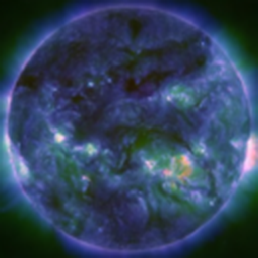 A synthetic image of the sun for 2026-09-30